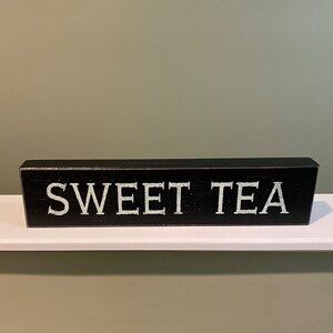 SWEET TEA home decoration farmhouse decoration distressed rustic kitchen decor
